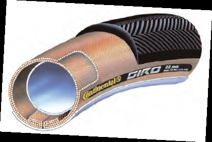CON 08N Tubolare Continental Giro 28”sezione 22 mm nero CON 08N Tubolare Continental Giro 28”sezione 22 mm nero